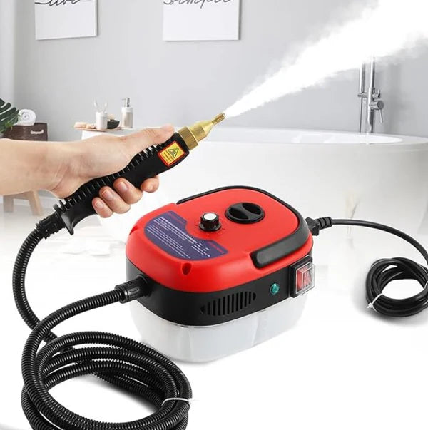 Handheld Steam Cleaner，2500W Hand-Held High Pressure Portable Cleaning Machine with 3 Brush, High Temperature Steamer for Home Use, Kitchen, Furniture, Bathroom, Car