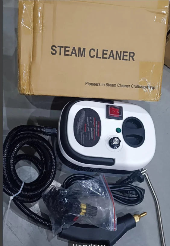 Handheld Steam Cleaner，2500W Hand-Held High Pressure Portable Cleaning Machine with 3 Brush, High Temperature Steamer for Home Use, Kitchen, Furniture, Bathroom, Car