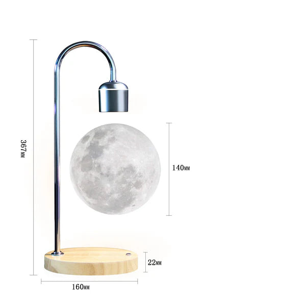 Magnetic Levitation Moon Light 3d Printing