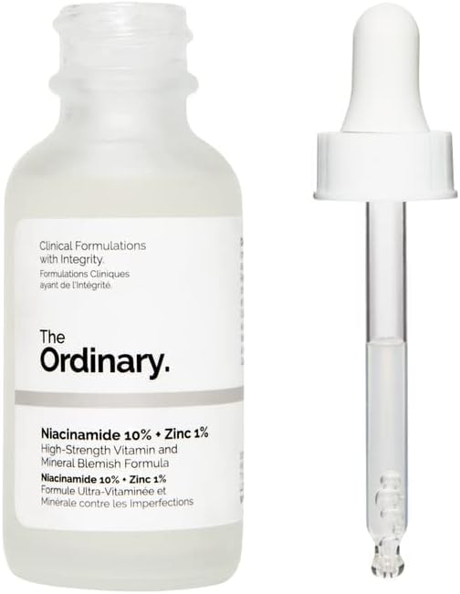 The Ordinary Niacinamide 10% + Zinc 1% Serum for Face - Pore Reducer + USA Skin Care (30ml)